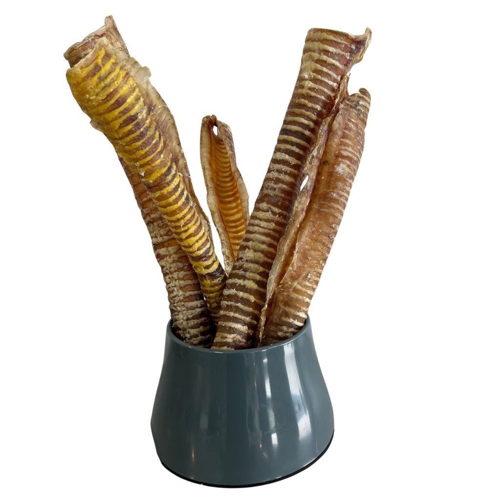 The Raw Dog Food Co Air-Dried Beef Trachea Supersized: Natural Chew for Pets' Dental Health