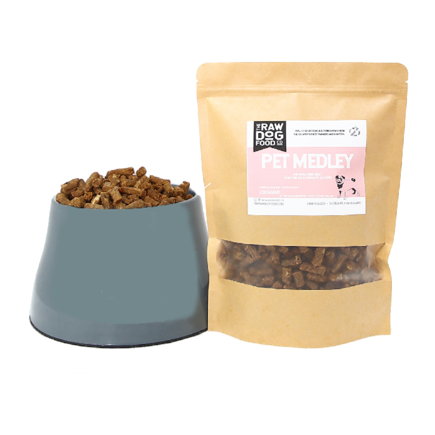 The Raw Dog Food Co Air-Dried Medley Treats: A Blend of Favourite Proteins for Pets