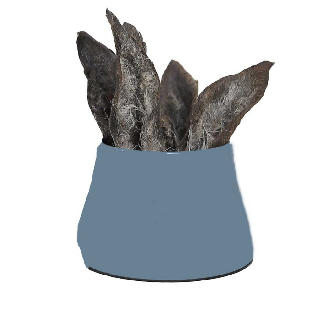 The Raw Dog Food Co Air-Dried Venison Ears Hair On: Natural chew for Pets