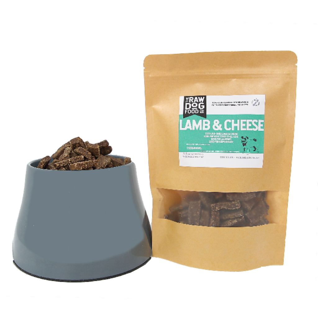 The Raw Dog Food Co Air-Dried Lamb & Cheese Bites: A Great Training Treat