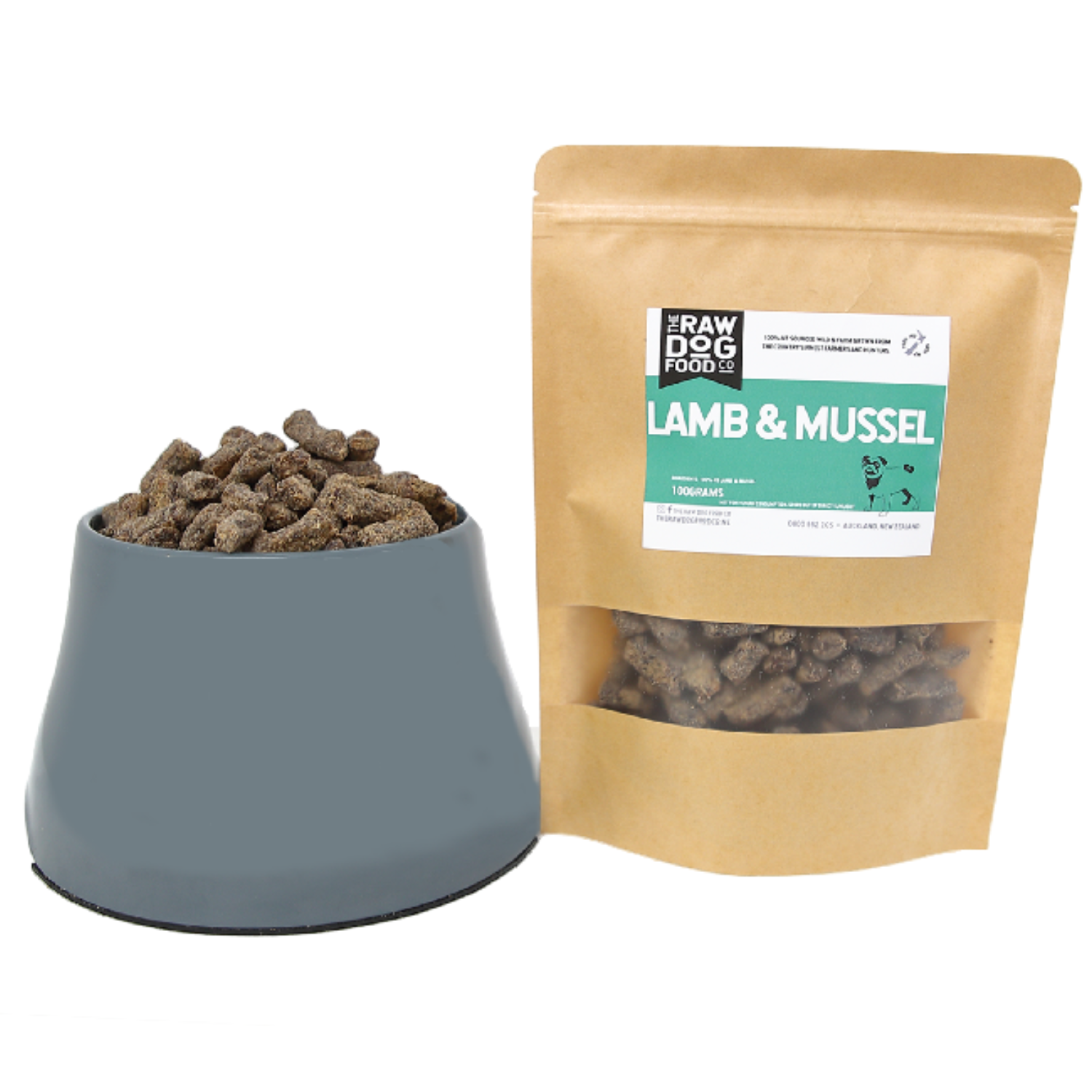 The Raw Dog Food Co Air-Dried Lamb & Mussel Bites: A Great Soft Training Treat