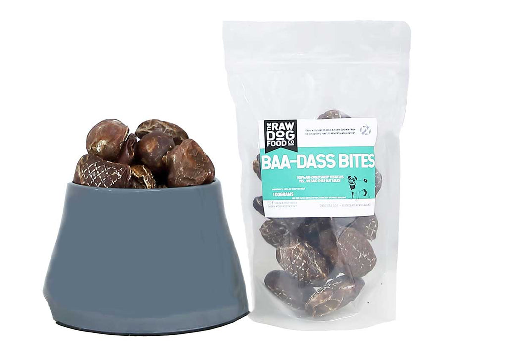 The Raw Dog Food Co Air-Dried Baa-Dass Bites: High Protein Snack Your Dog Will Love